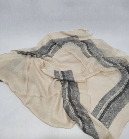 Linen Sajadah Print Scarf