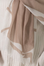 Beige-White