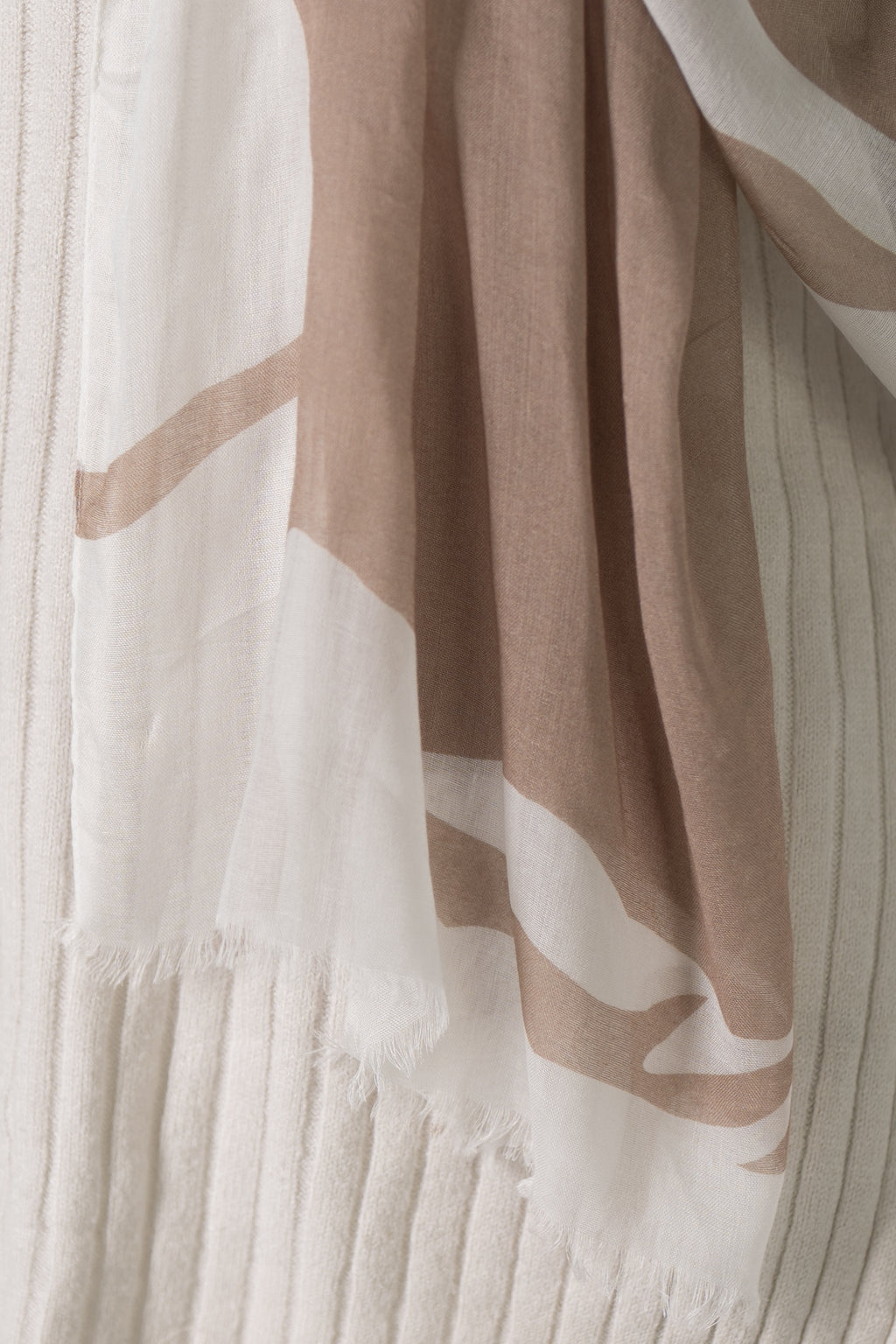 Beige-White