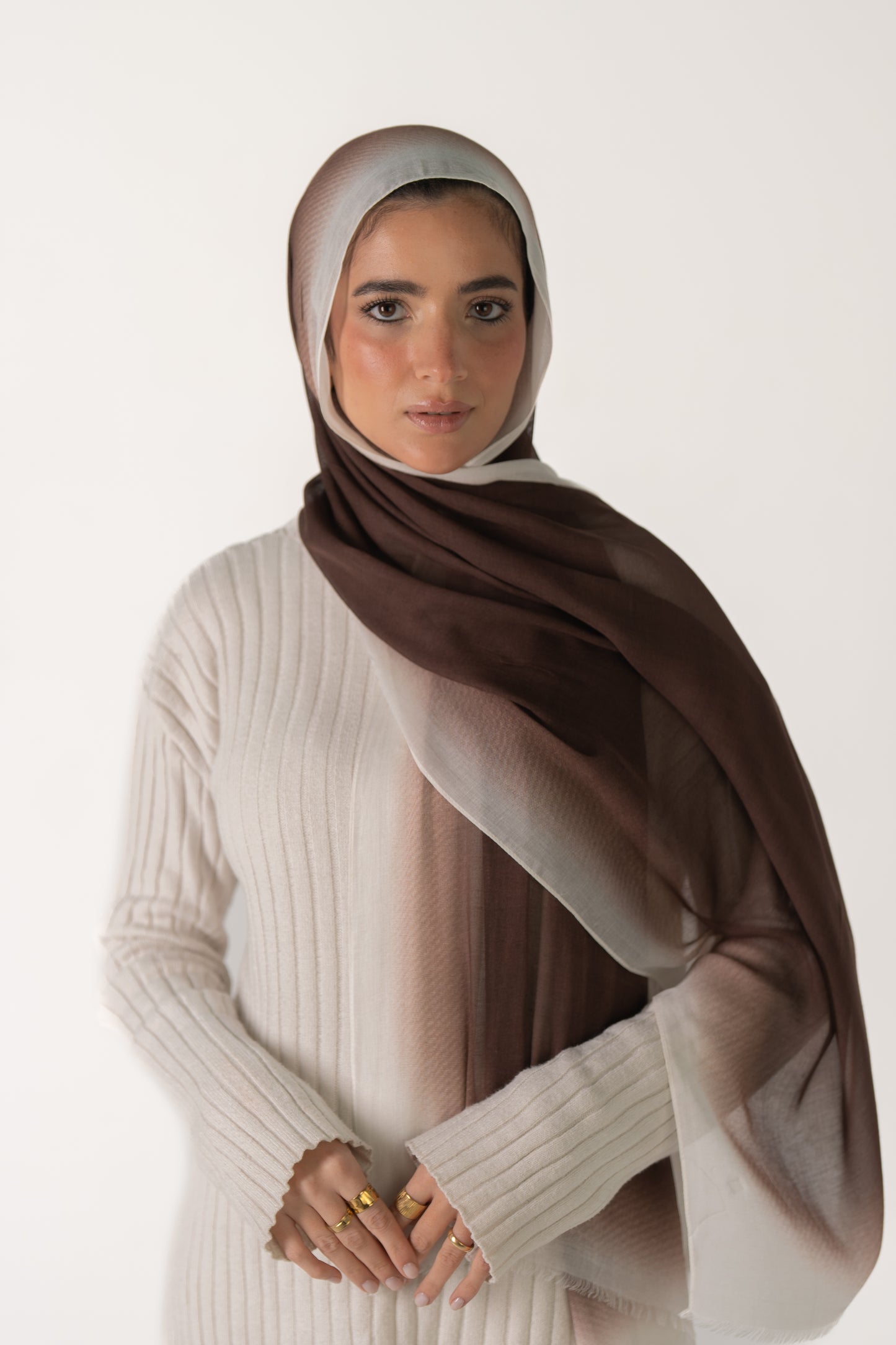 Brown-white