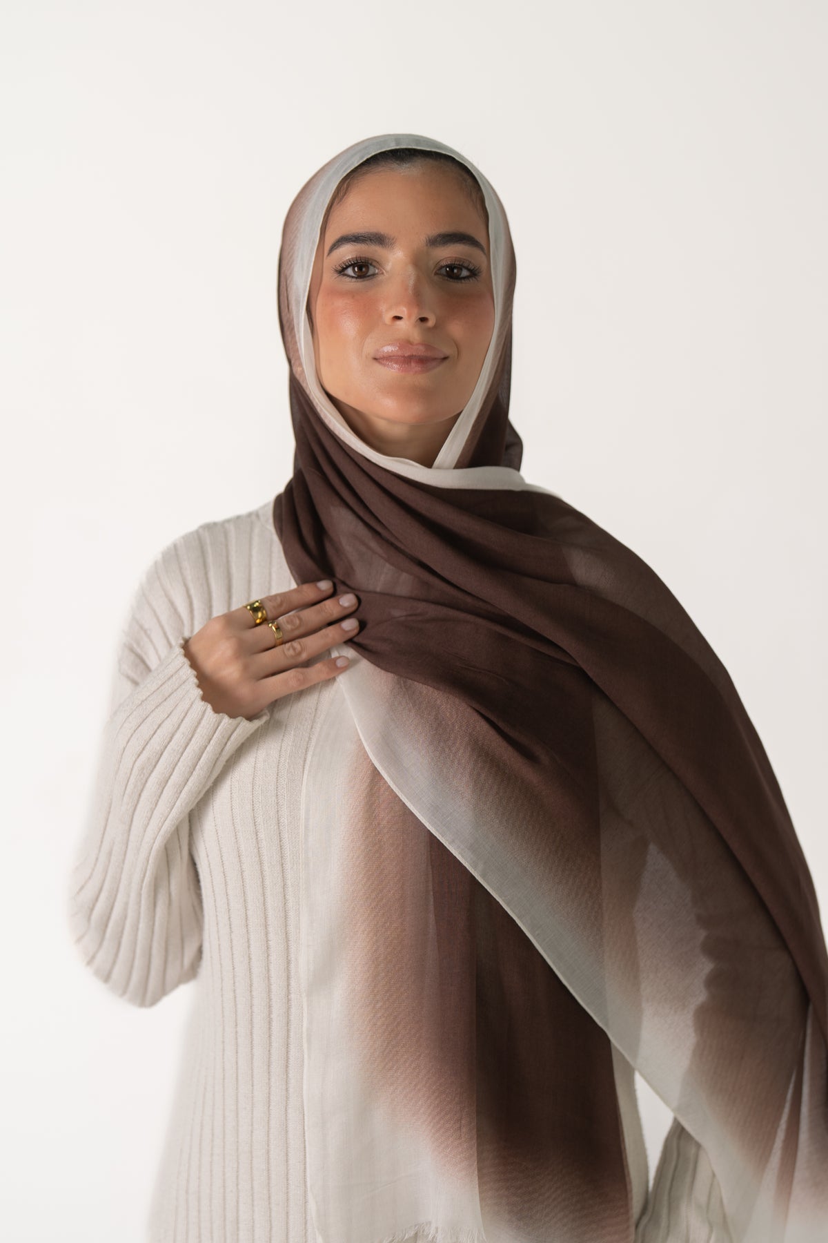 Brown-white