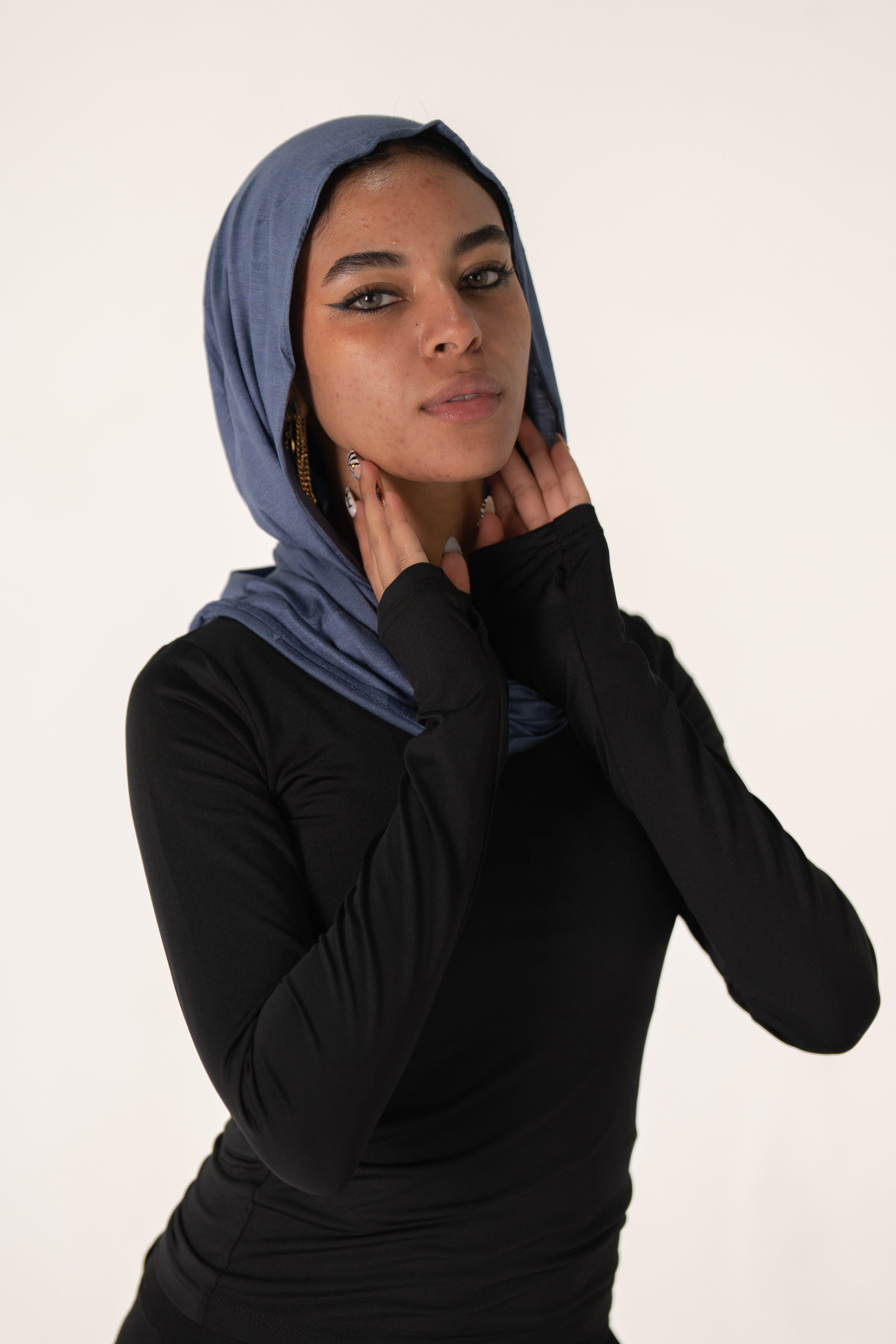 Deep sea blue