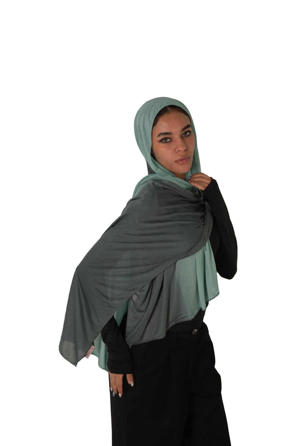 Soft Mint/Forest Green