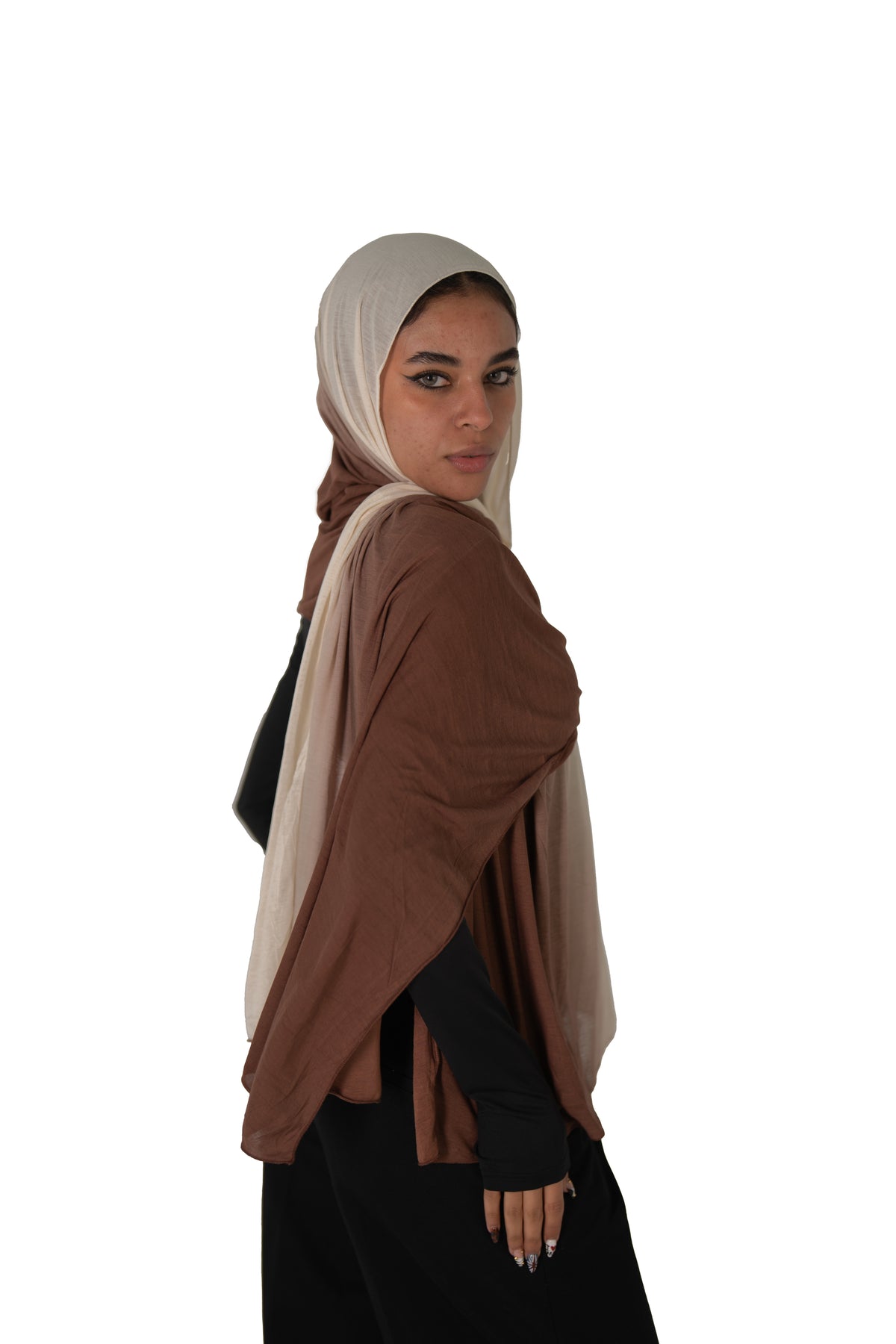 Cream/Brown