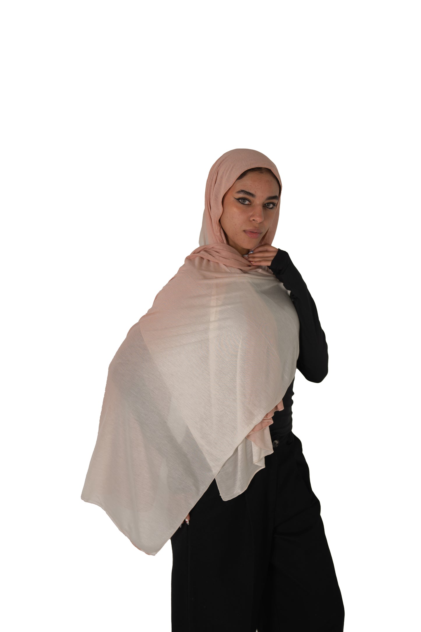 Dusty Blush-Off White