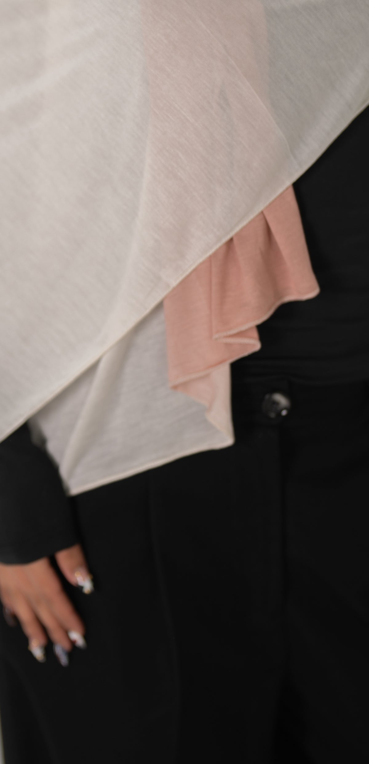 Dusty Blush/Off White
