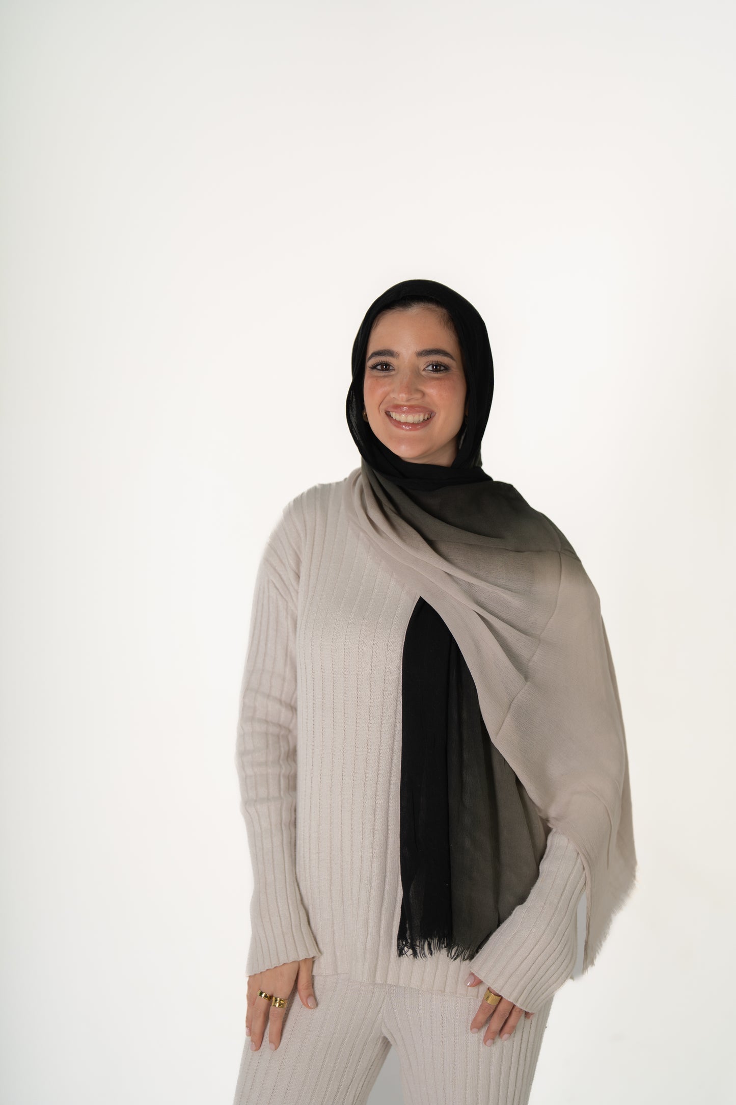 Ombre Ruffled Cotton