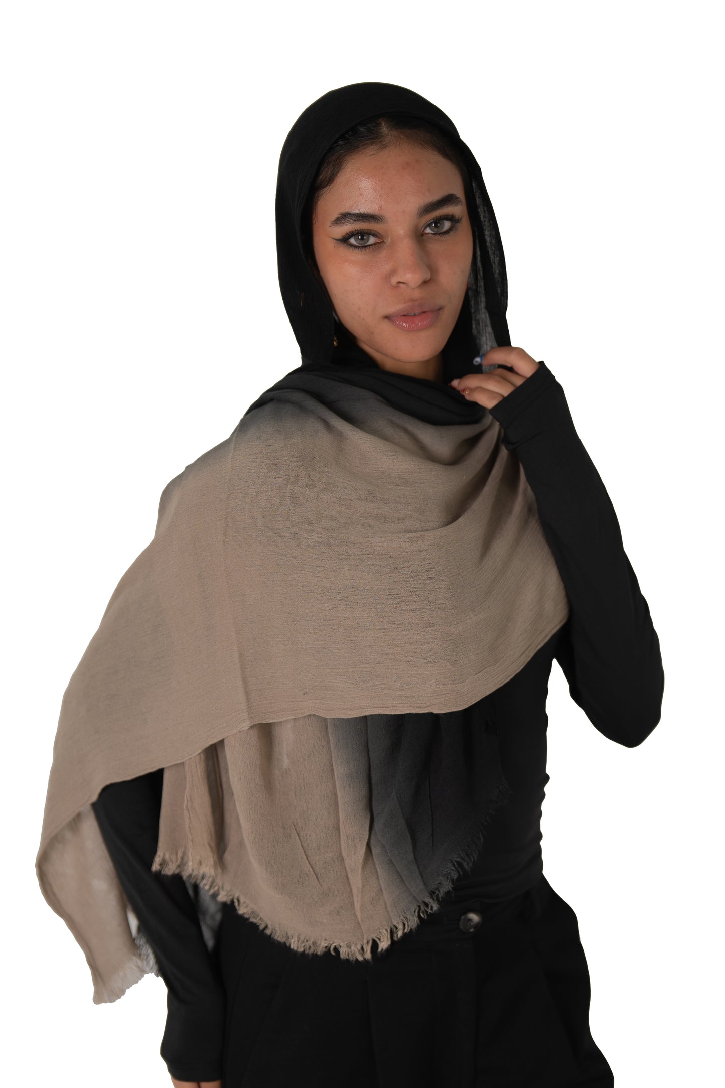 Ombre Ruffled Cotton