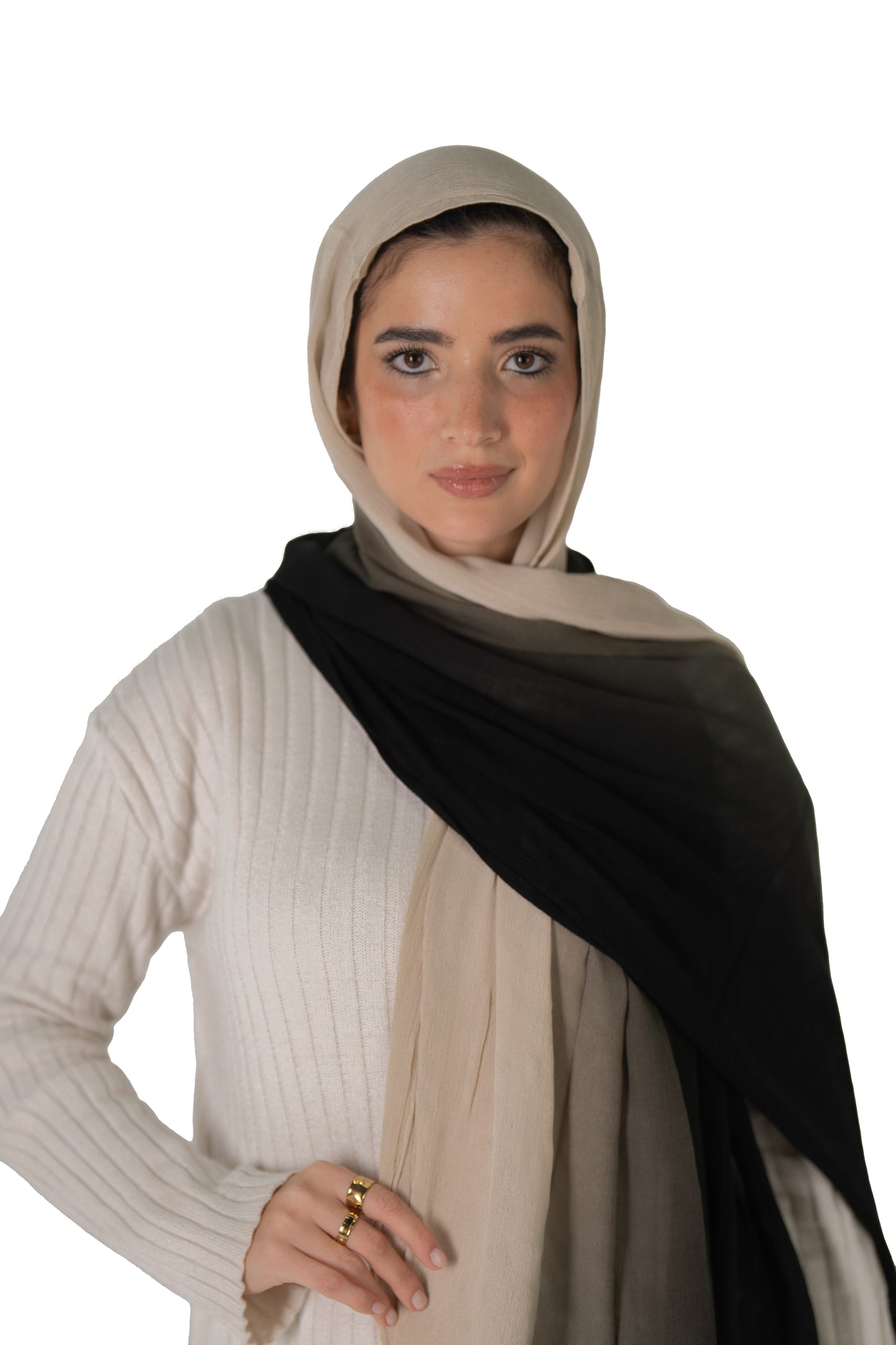 Ombre Ruffled Cotton