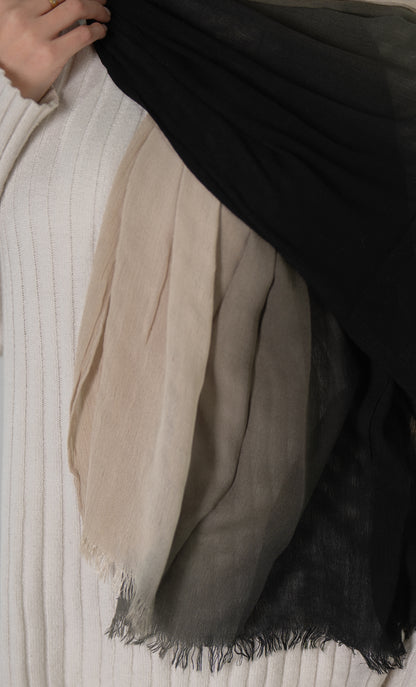 Ombre Ruffled Cotton