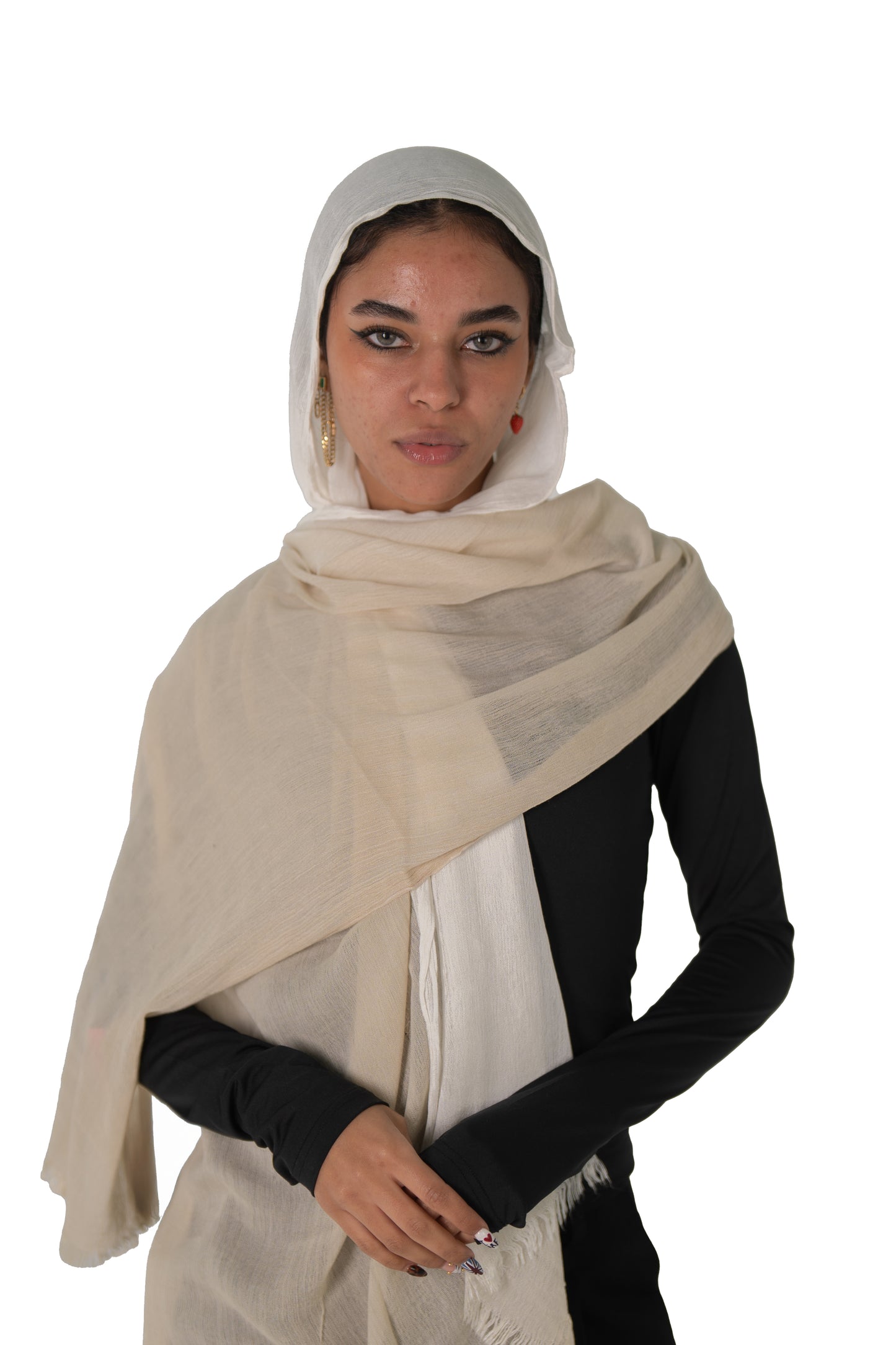 Ombre Ruffled Cotton