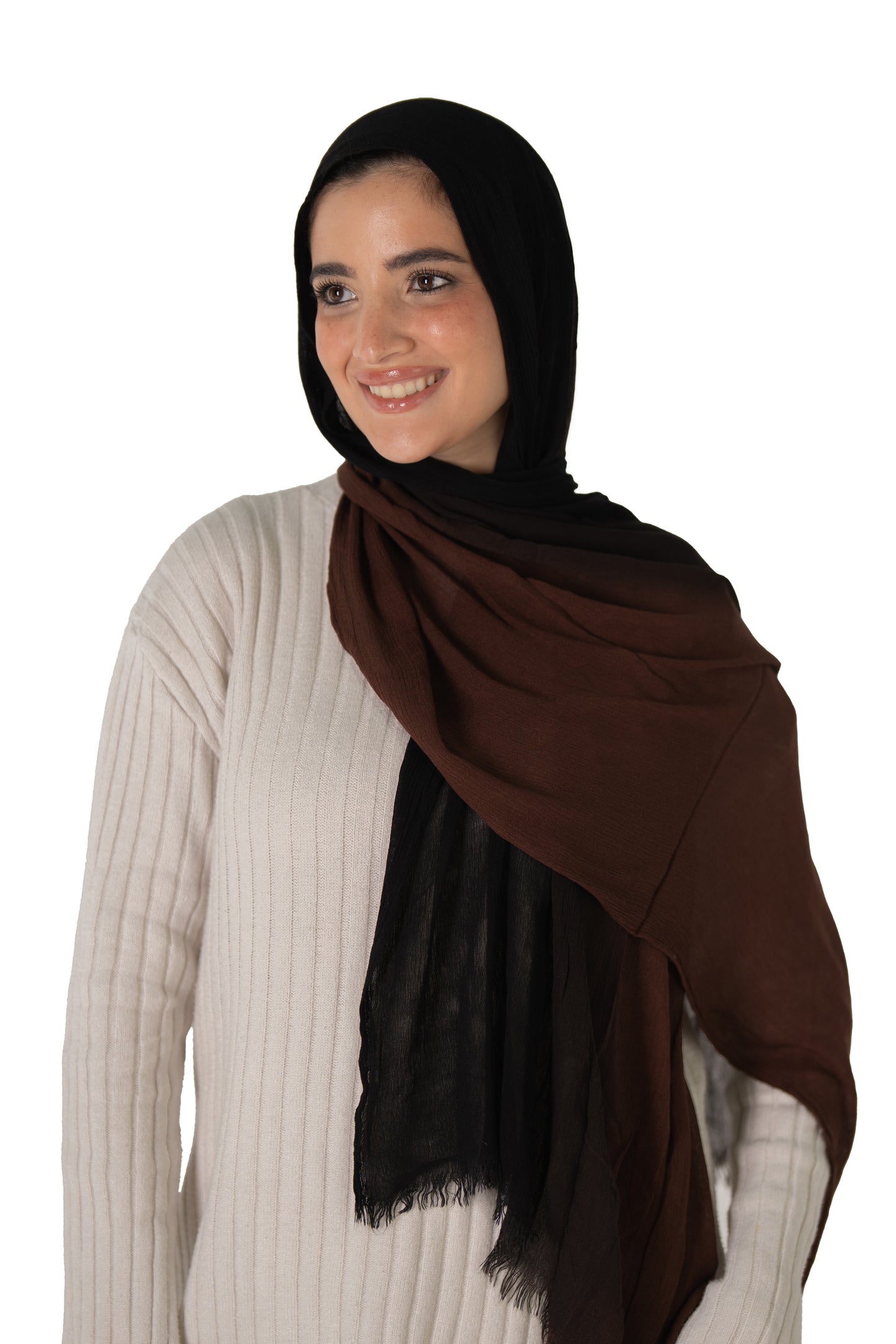 Ombre Ruffled Cotton