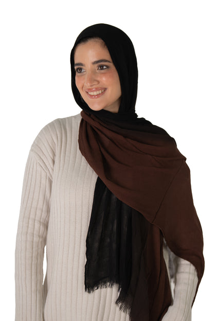 Ombre Ruffled Cotton