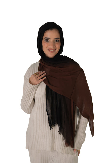 Ombre Ruffled Cotton