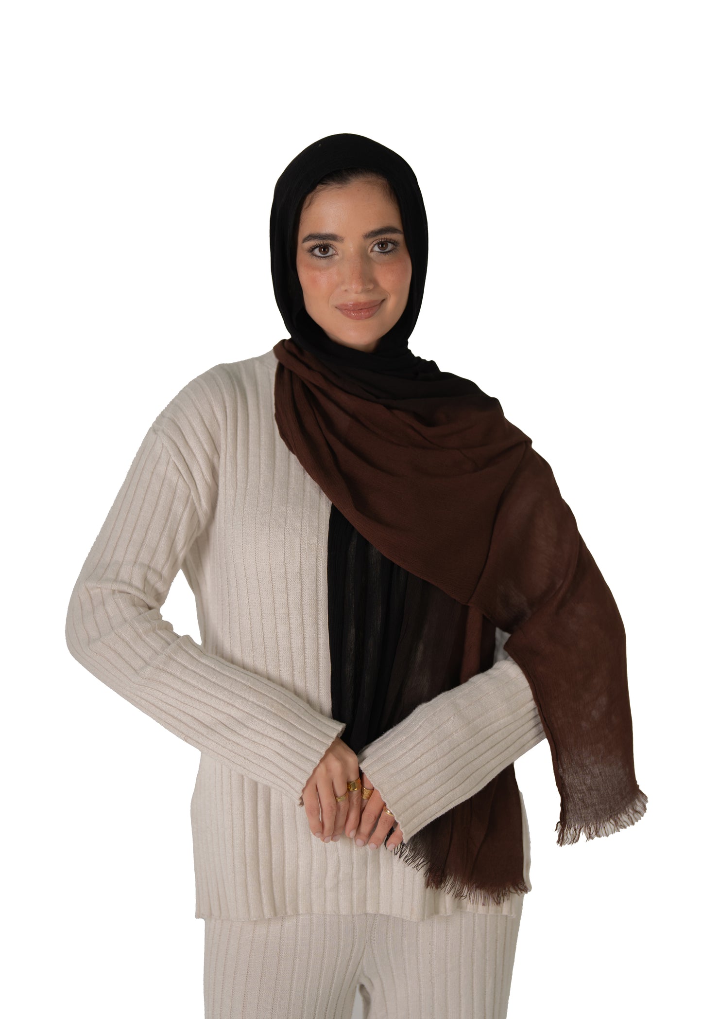 Ombre Ruffled Cotton