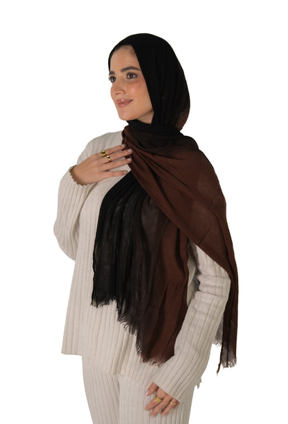 Ombre Ruffled Cotton