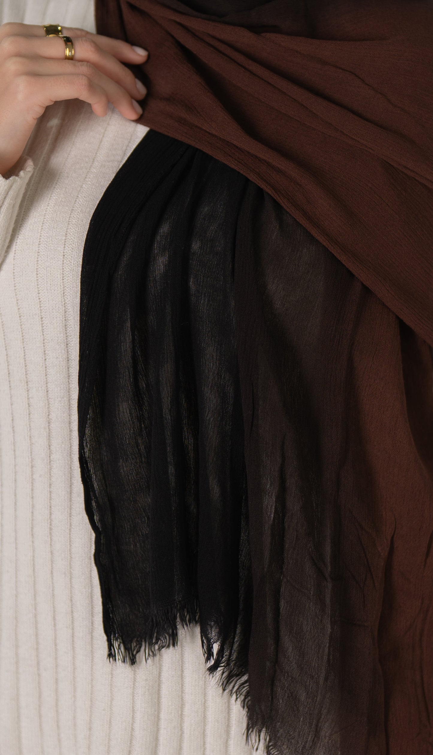 Ombre Ruffled Cotton