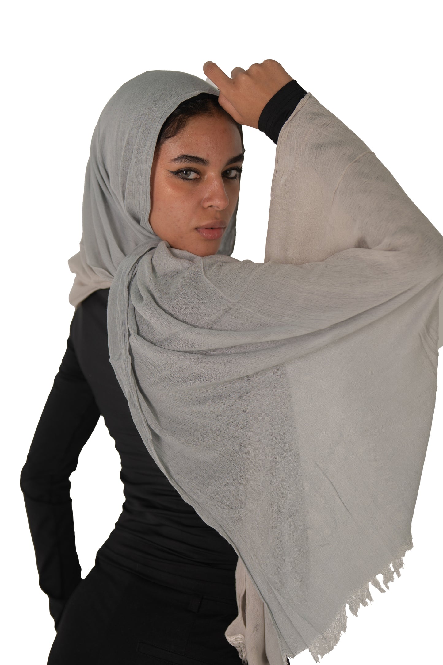 Ombre Ruffled Cotton