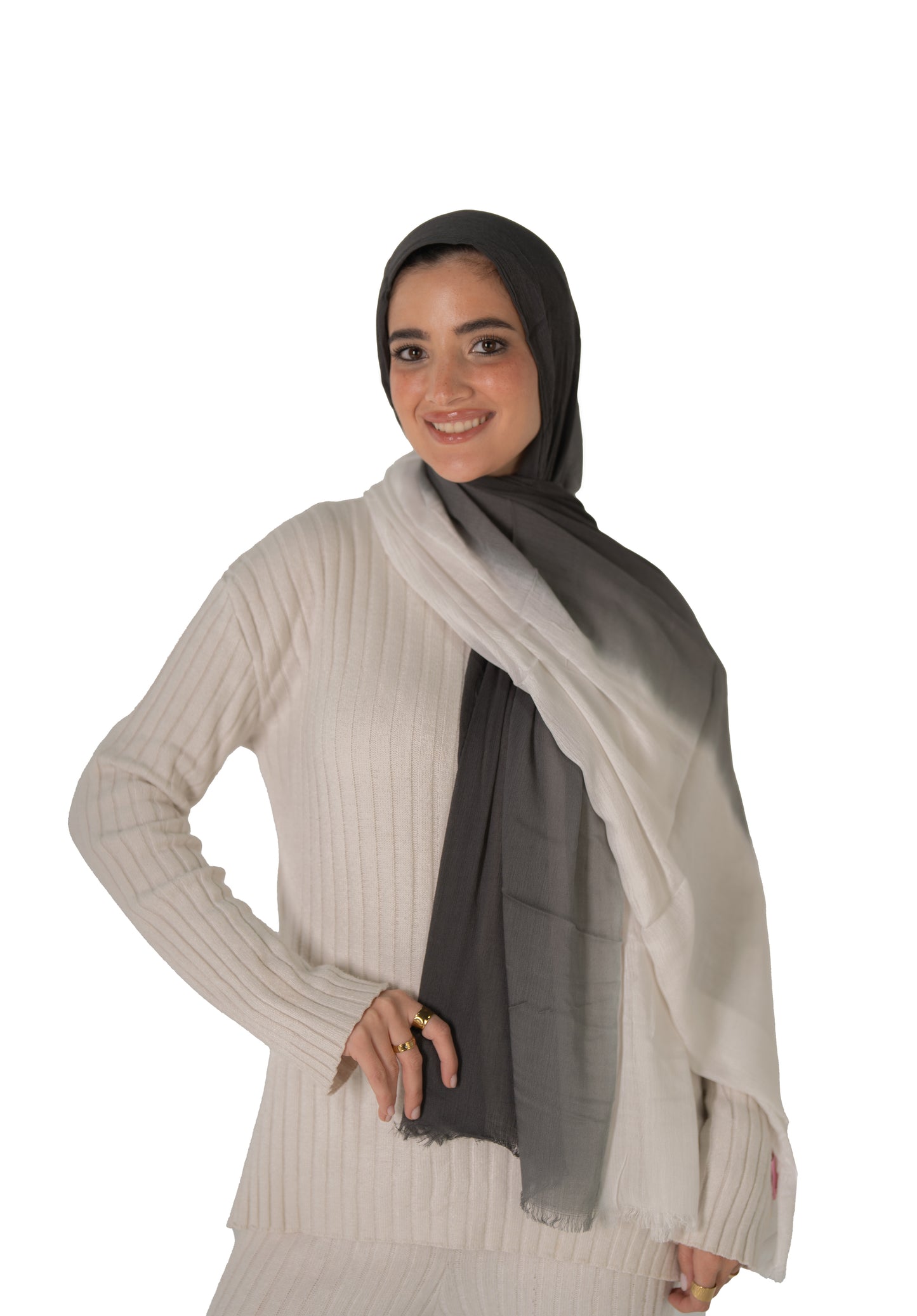 Ombre Ruffled Cotton