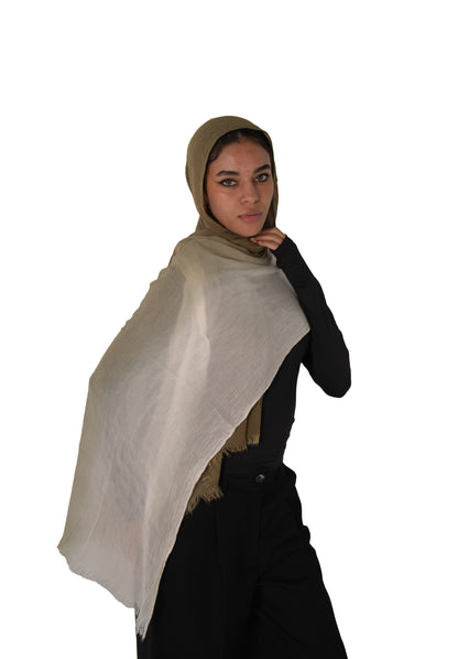 Ombre Ruffled Cotton