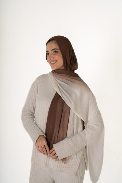 Ombre Ruffled Cotton