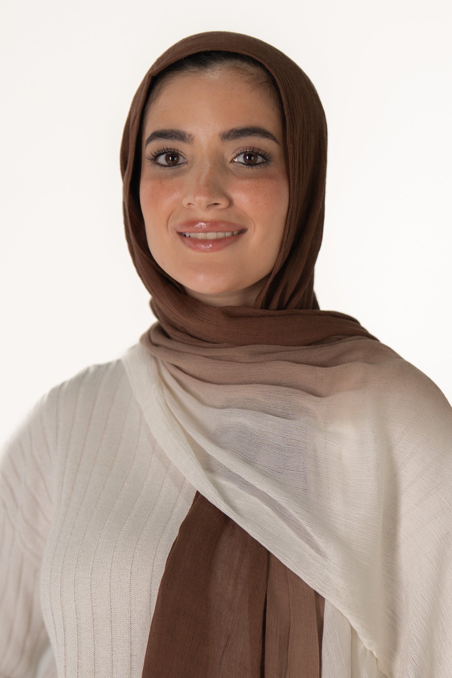 Ombre Ruffled Cotton