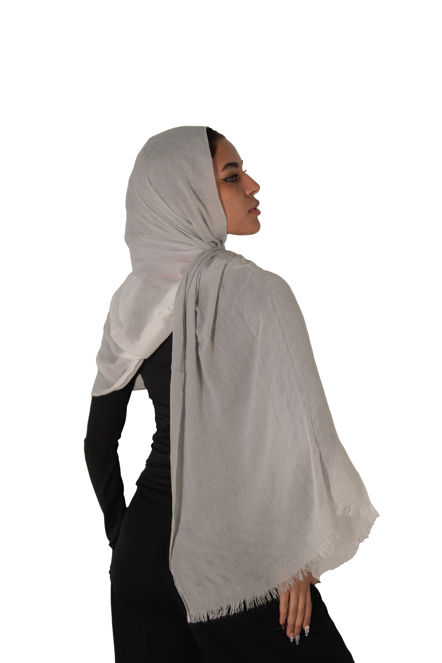 Ombre Ruffled Cotton