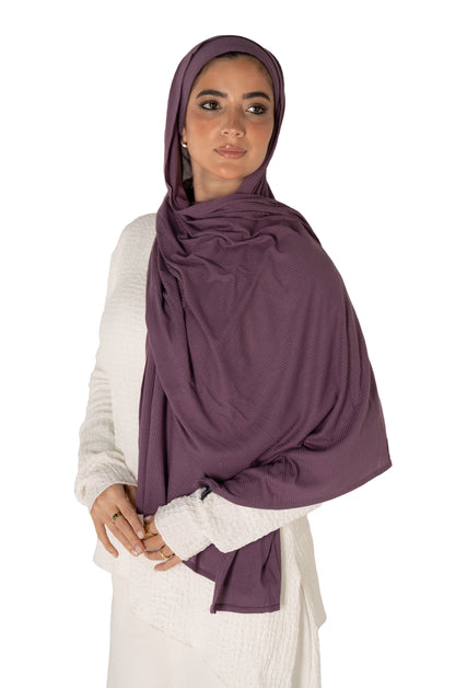 Ribbed Jersey with Inner Cap