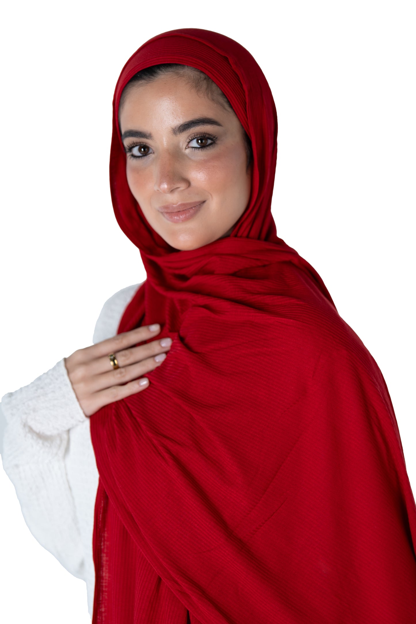 Ribbed Jersey with Inner Cap