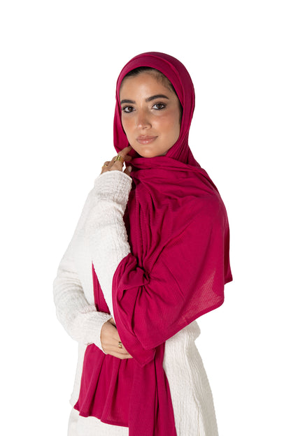 Ribbed Jersey with Inner Cap