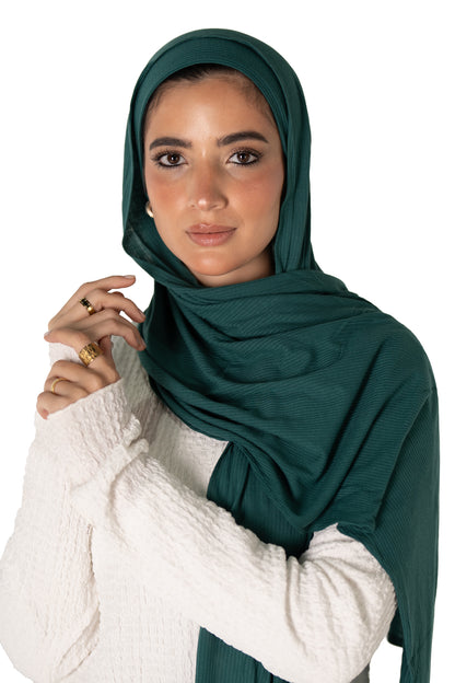 Ribbed Jersey with Inner Cap