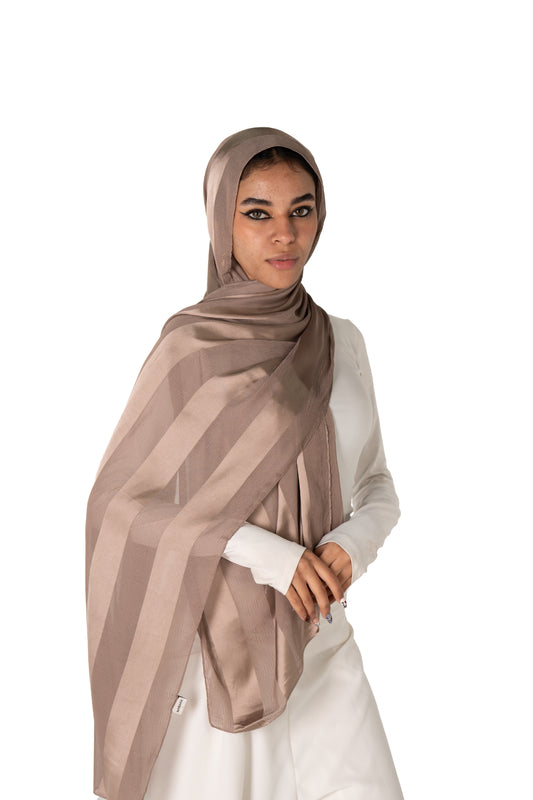 Velour Stripe Chiffon