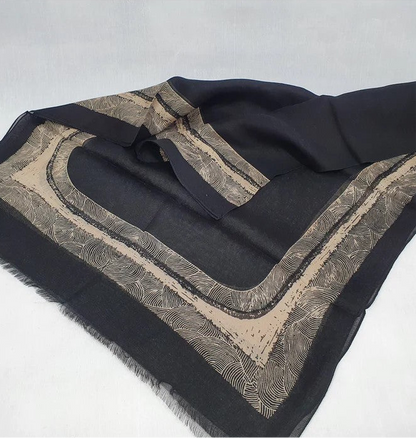 Linen Sajadah Print Scarf