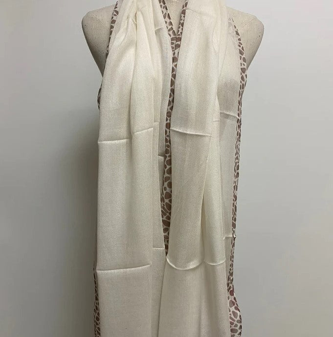 Linen Cheetah Wrap