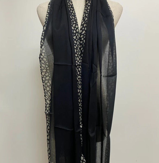 Linen Cheetah Wrap