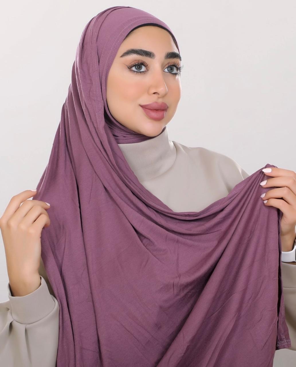 Flex Plain Cotton-Lycra Scarf