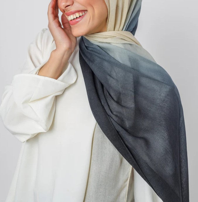 Shaded Linen Scarf