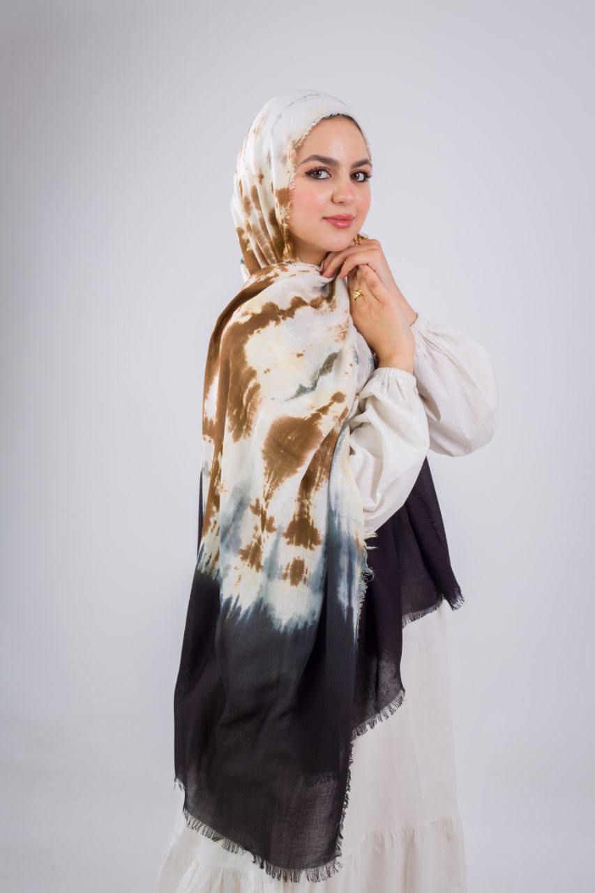 Vibrance Tie-Dye Cotton Scarf